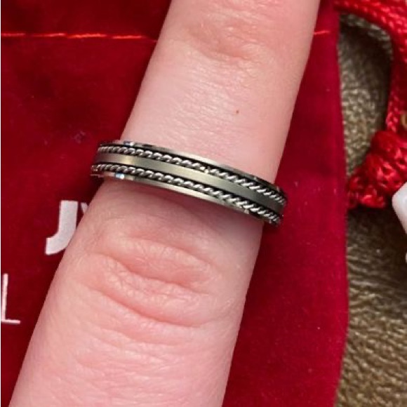 Jvl Titanium Wedding Ring